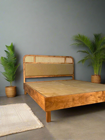 Gabe Rattan Bed