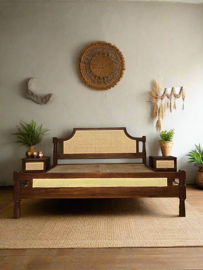 Noel Rattan Bed