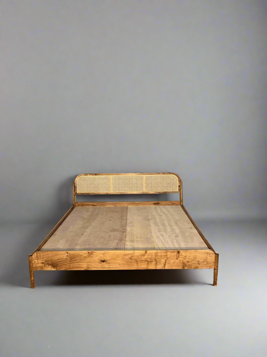 Marvin Rattan Bed