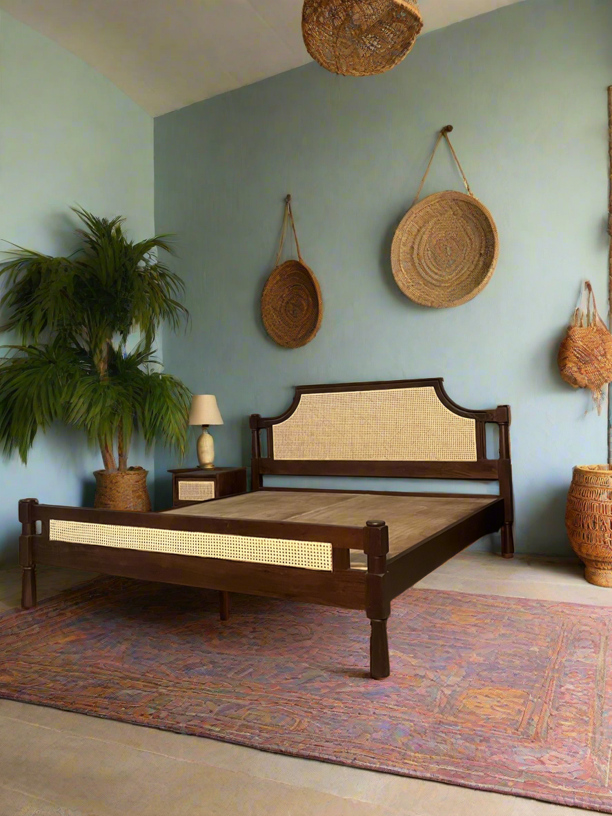 Noel Rattan Bed