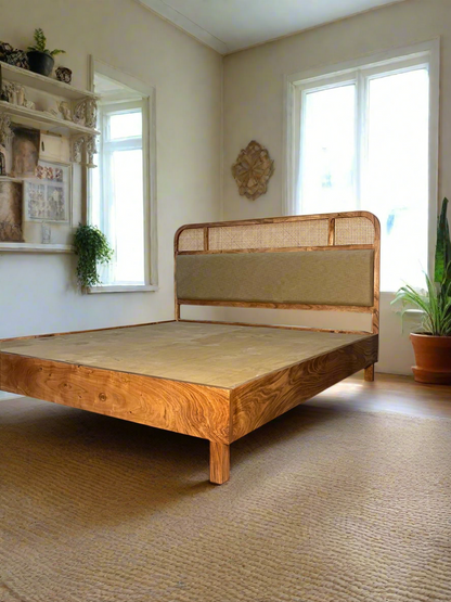 Gabe Rattan Bed