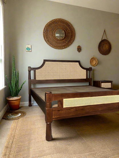 Noel Rattan Bed